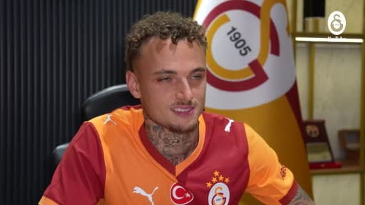 Noa Lang Galatasaray'da: 'Başarılara imza atacağımıza eminim'