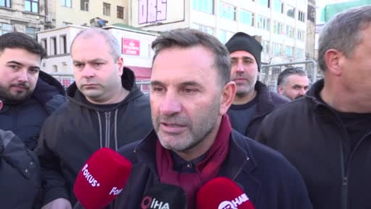 Okan Buruk: Filistin’i unutmadan her gün ne yapabileceğimizi düşünerek yaşamamız gerekiyor