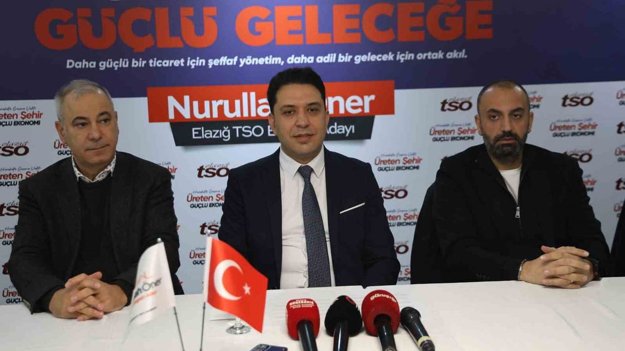 Öner: Güçlü bir Elazığ ekonomisi güçlü ve özgür basınla mümkün