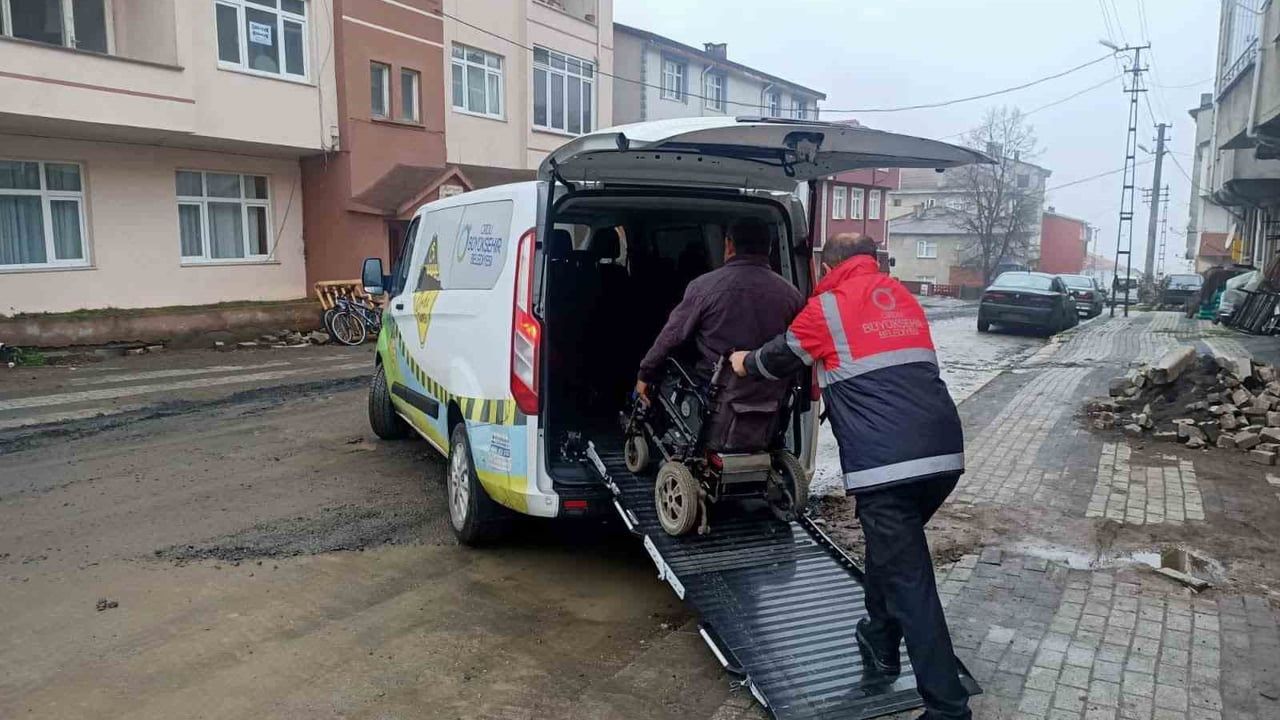 Ordu’da engelsiz taksi uygulaması ulaşımı kolaylaştırıyor