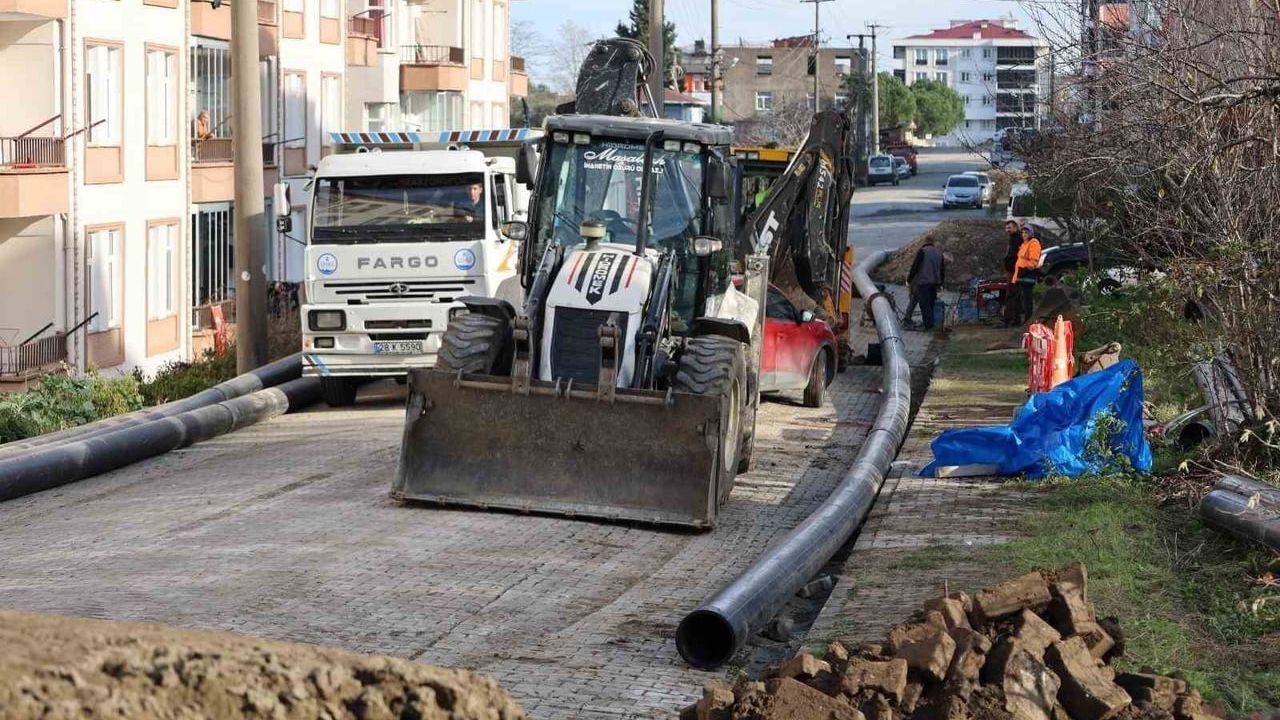 Ordu'da Gülyalı'nın içme suyu altyapısı güçlendiriliyor: bin 500 metrelik terfi hattı yenileniyor