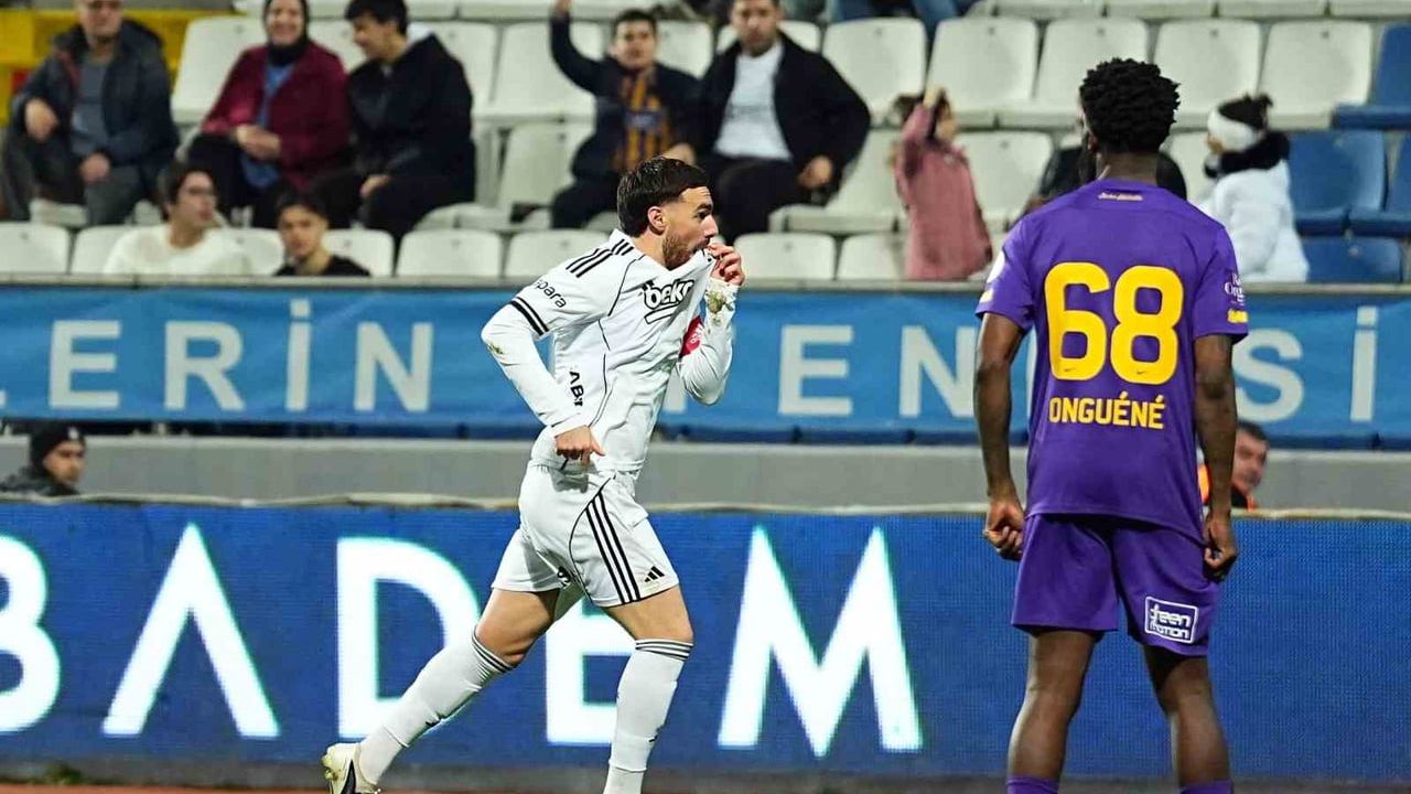 Orkun Kökçü, Beşiktaş formasıyla ilk golünü Eyüpspor’a attı