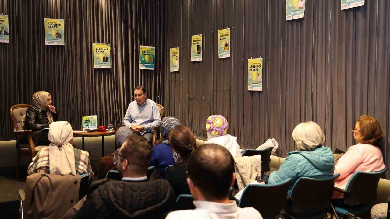 Osmangazi'de 'Girişimci Kafası' buluşması: Tekstil Danışmanı Fikri Savaş genç girişimcilere yol gösterdi