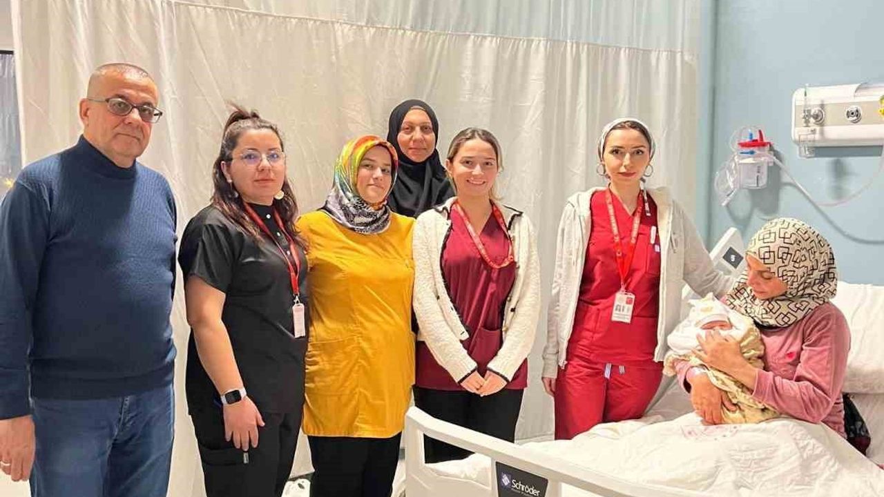 Osmaniye'de 2026'nın İlk Bebeği Elin Dünyaya Geldi
