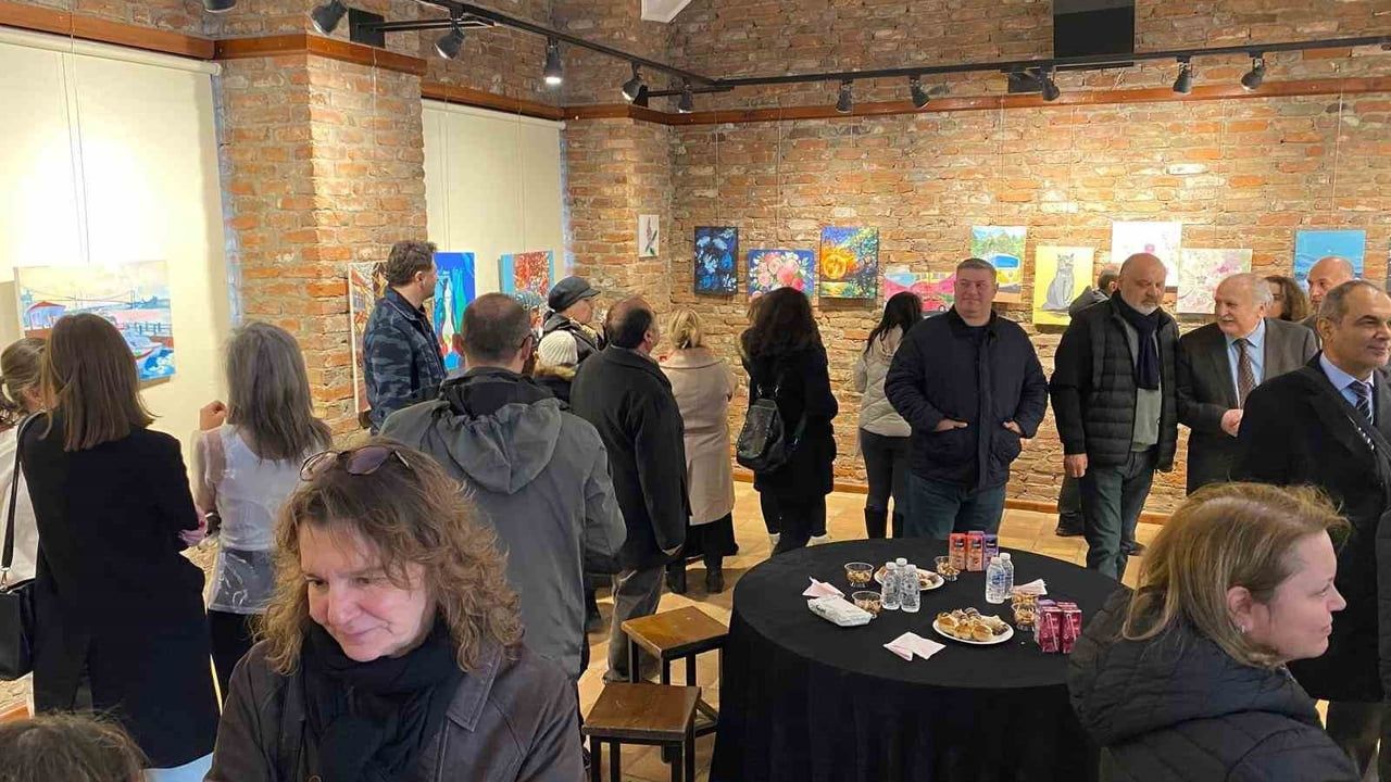 Otizmli Ressam Alp Eren Candan’ın Eskişehir’de Açtığı Kişisel Resim Sergisi 40'tan Fazla Eserle Sanatseverlerle Buluştu