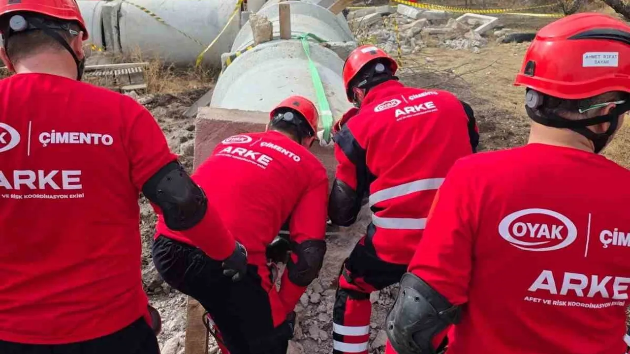 OYAK Çimento, ARKE Arama ve Kurtarma Ekibini kurdu