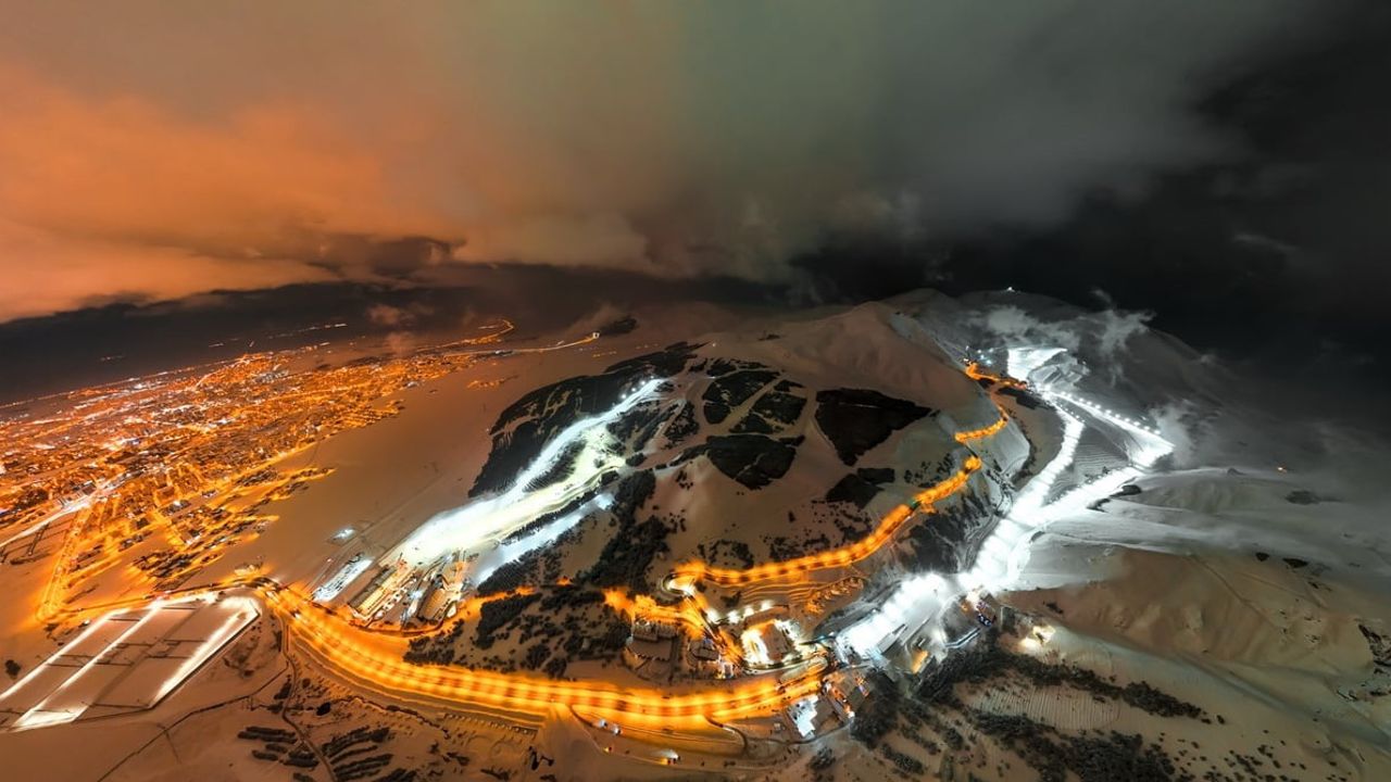 Palandöken'de kar kalınlığı 2 Metre 32 santimetreyle ülke lideri