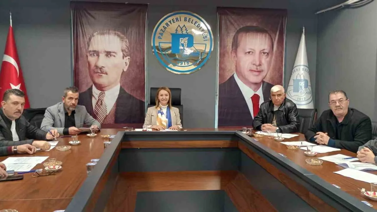 Pazaryeri Belediye Meclisi kararları: İmar planları ve idari düzenlemeler kabul edildi