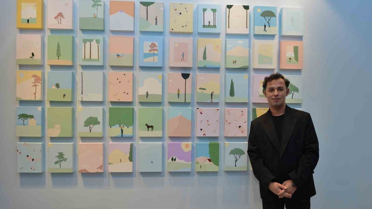 Ressam Serdar Acar’ın 'Günler' Sergisi Tayyare Kültür Merkezi'nde Açıldı