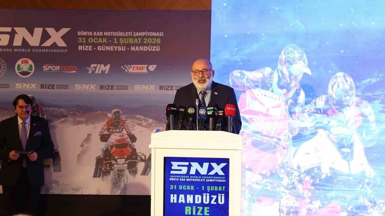 Rize, Handüzü Yaylası'nda 31 Ocak-1 Şubat 2026 Dünya Kar Motosikleti Şampiyonası'na ev sahipliği yapacak