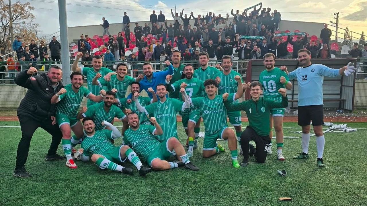 Salihli Kösealispor, Manisa 1. Amatör Lig Salihli Grubu'nda şampiyonluğunu garantiledi