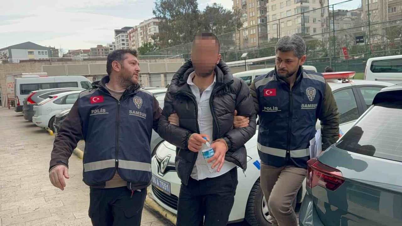 Samsun Atakum'da eşiyle tartışan koca, kuru sıkı tabancayla havaya ateş açtı; tutuklandı