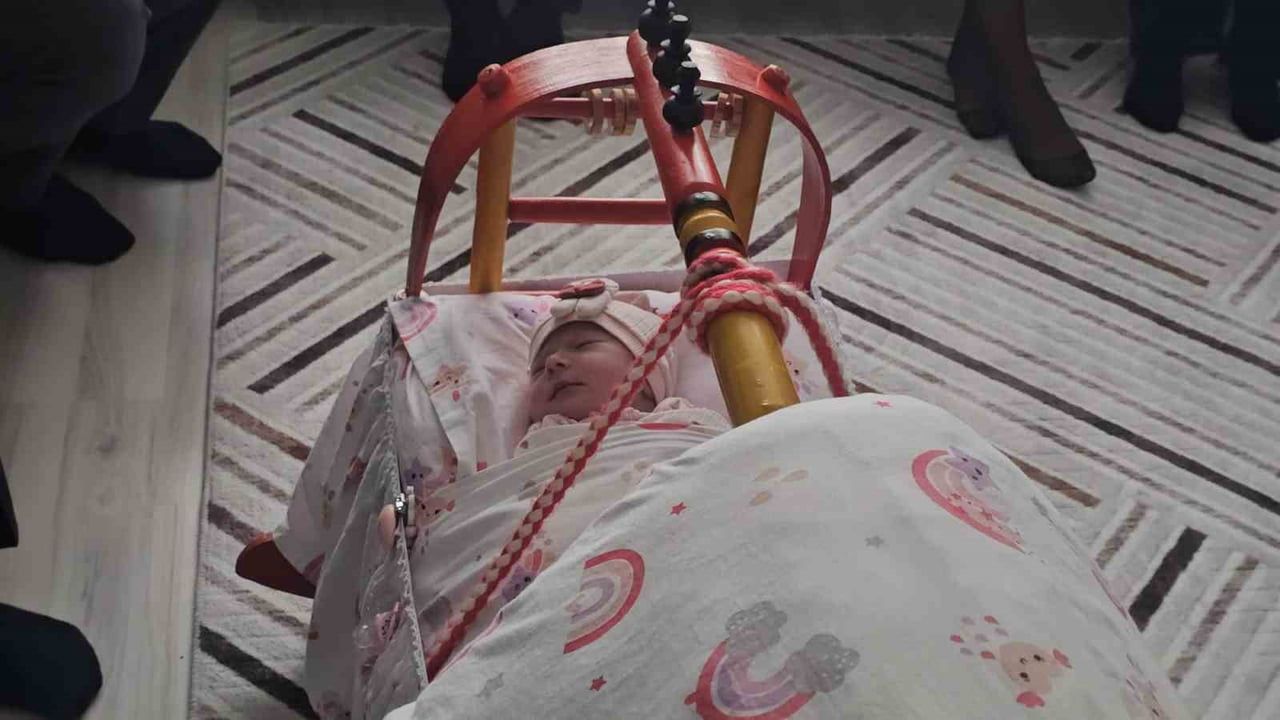 Samsun'da Aile ve Gençlik Fonu desteğiyle genç çift ilk yıl bebek sevincini yaşadı