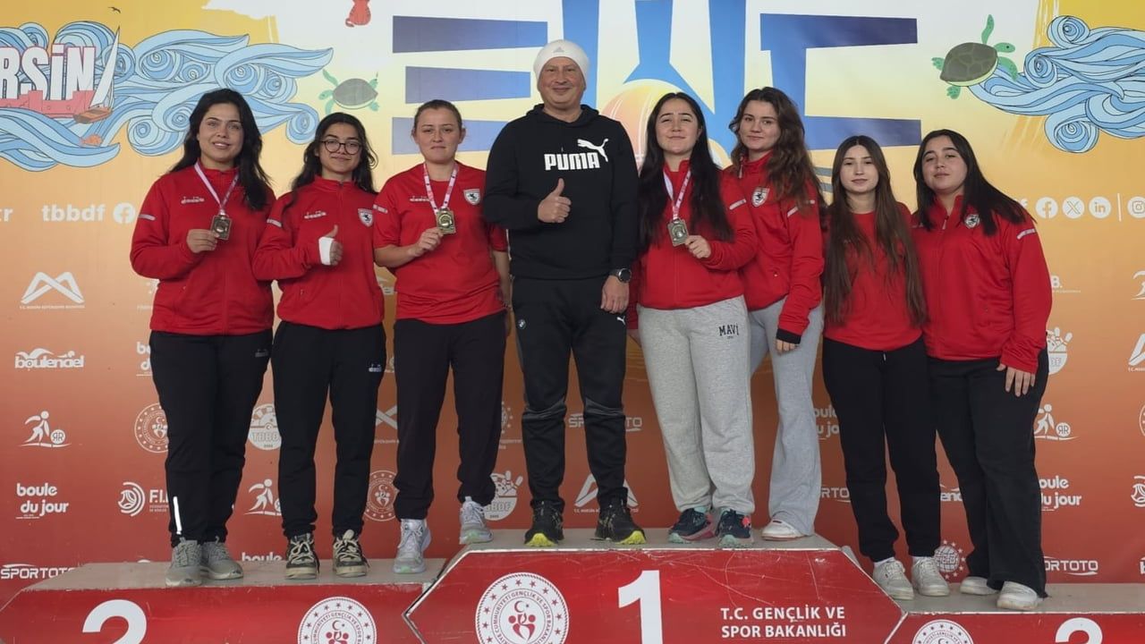 Samsunspor Bocce Takımı, Mersin'deki Raffa Türkiye Şampiyonası'nda Madalyalar Kazandı