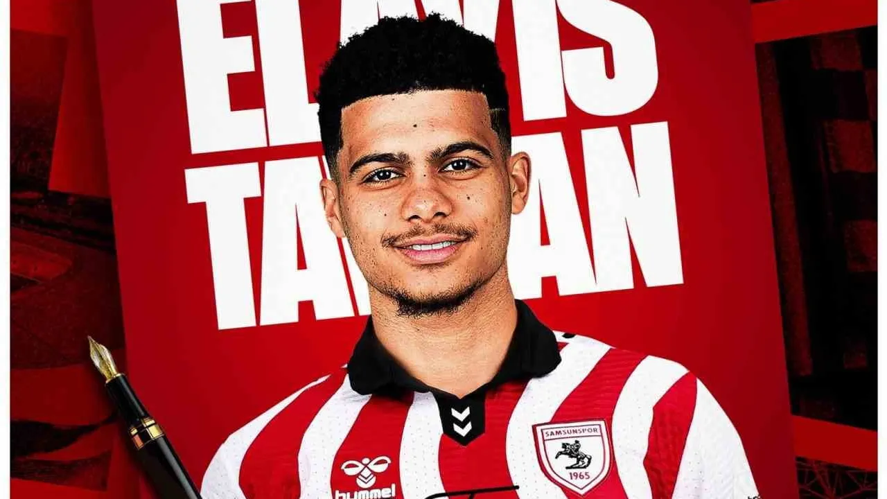 Samsunspor, Türk asıllı Elayis Tavsan ile 4,5 yıllık sözleşme imzaladı