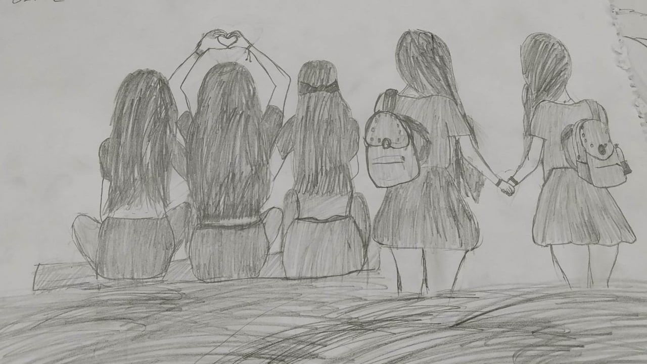 Şanlıurfa Ceylanpınar'da öğrenme güçlüğü yaşayan ikizlerin resim tutkusu