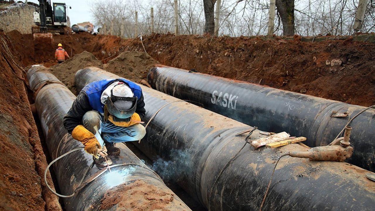 SASKİ 2025 altyapı raporu: 340 km yeni hat, 11.515.000 m³ su tasarrufu sağlandı