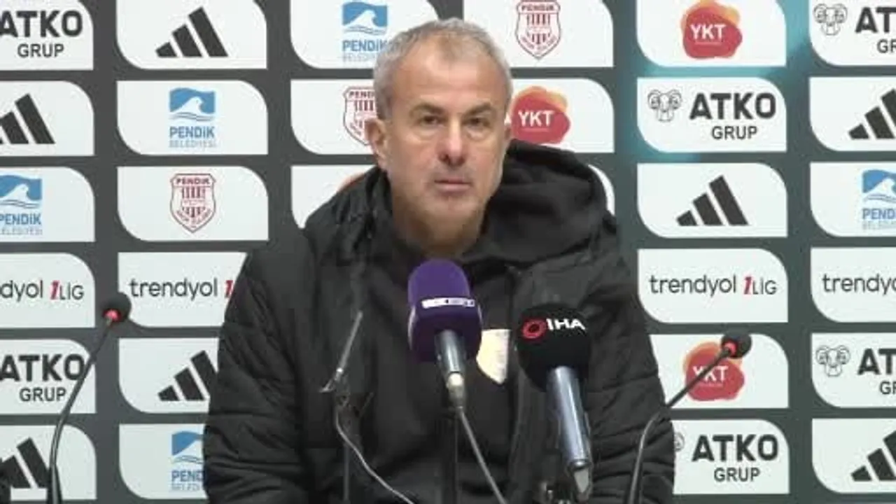 Sefer Yılmaz: Pendikspor karşısında oyun üstünlüğü bizdeydi, 3 puanı hak ettik