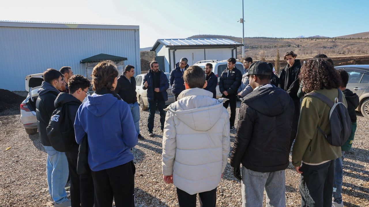 Selçuklu Belediyesi kompost tesisi öğrencilere tanıtıldı — 10 bin 310 ton üretim