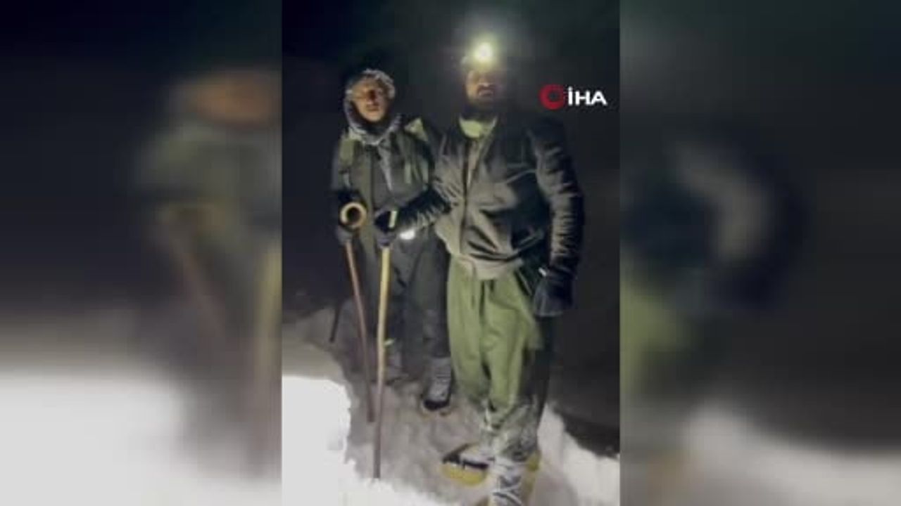 Şemdinli'de Köylüler Hediklerle 15 kg Yedek Parçayı 7 km Taşıdı — Karla Mücadelede Dayanışma