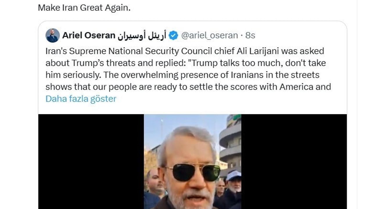 Senatör Lindsey Graham'dan Hamaney'in 'gösteriler ABD'ye uyarı' söylemine tepki: 'Dronlara dikkat edin'