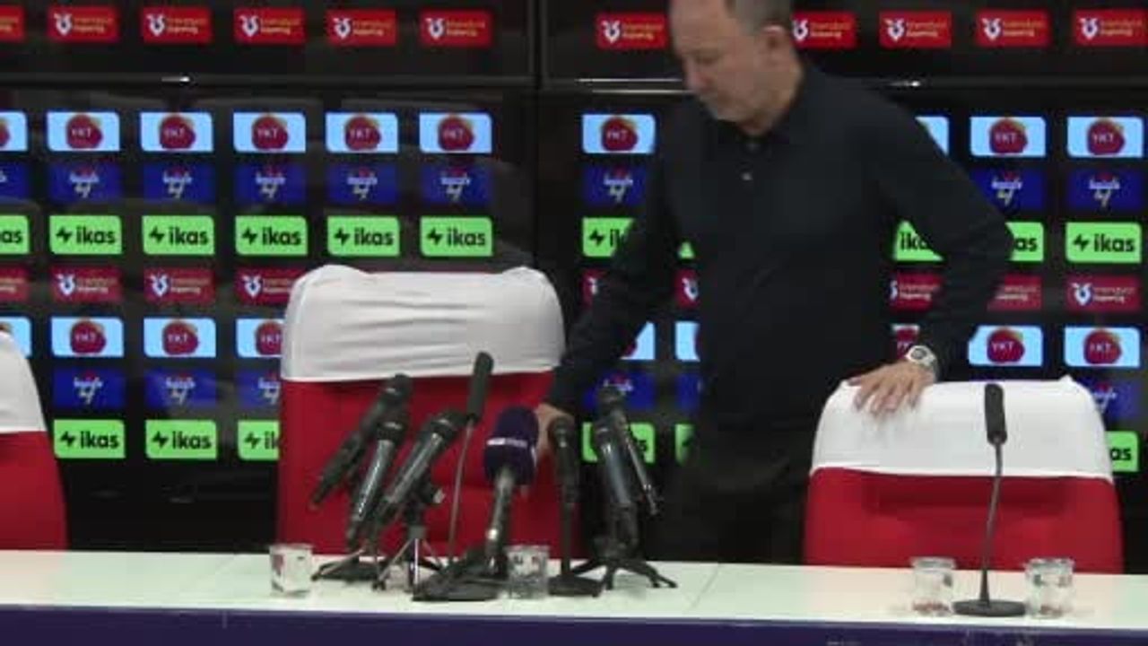 Sergen Yalçın: Kazanmamız gereken bir maçtı — Eyüpspor 2-2 Beşiktaş