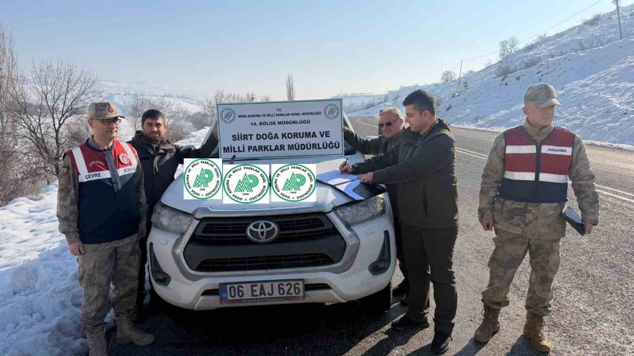 Siirt'te kaçak avcılığa 26 bin 911 TL ceza
