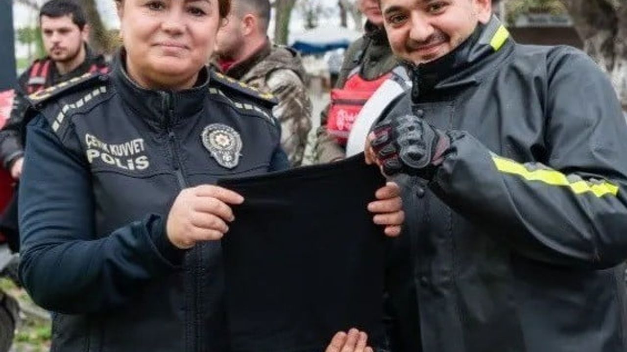 Sinop'ta Motosikletli Kuryelere Yönelik Trafik Güvenliği Bilgilendirmesi