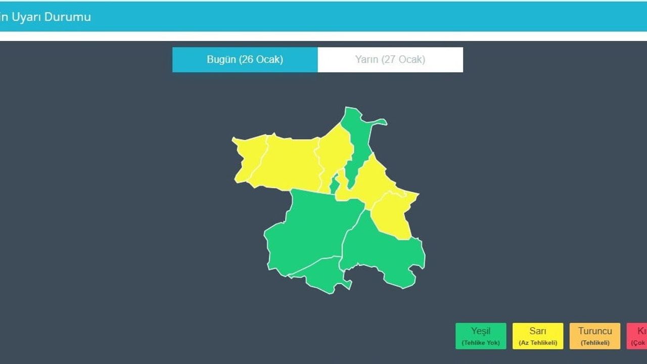 Sinop'ta sarı kodlu fırtına uyarısı: 5 ilçe için kuvvetli rüzgâr bekleniyor