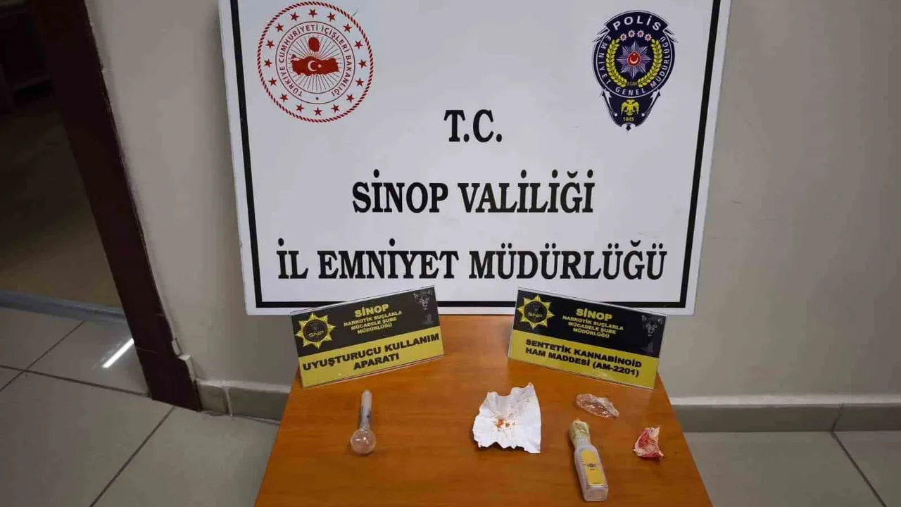 Sinop'ta uyuşturucu operasyonu: 4 kişi gözaltına alındı