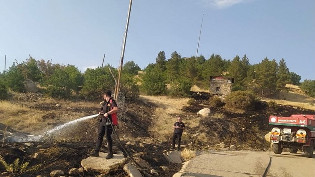 Şırnak İtfaiyesi 2025'te 3 bin 922 Müdahaleyle Yoğun Görev Yaptı