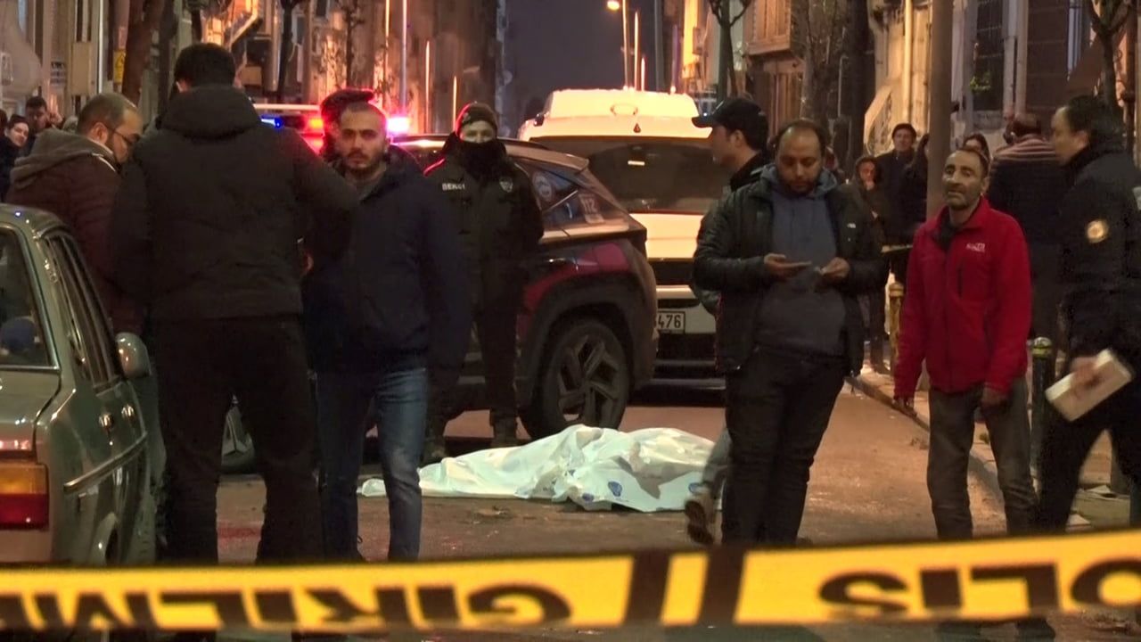 Şişli'de cesedin valizle taşınması güvenlik kameralarına yansıdı