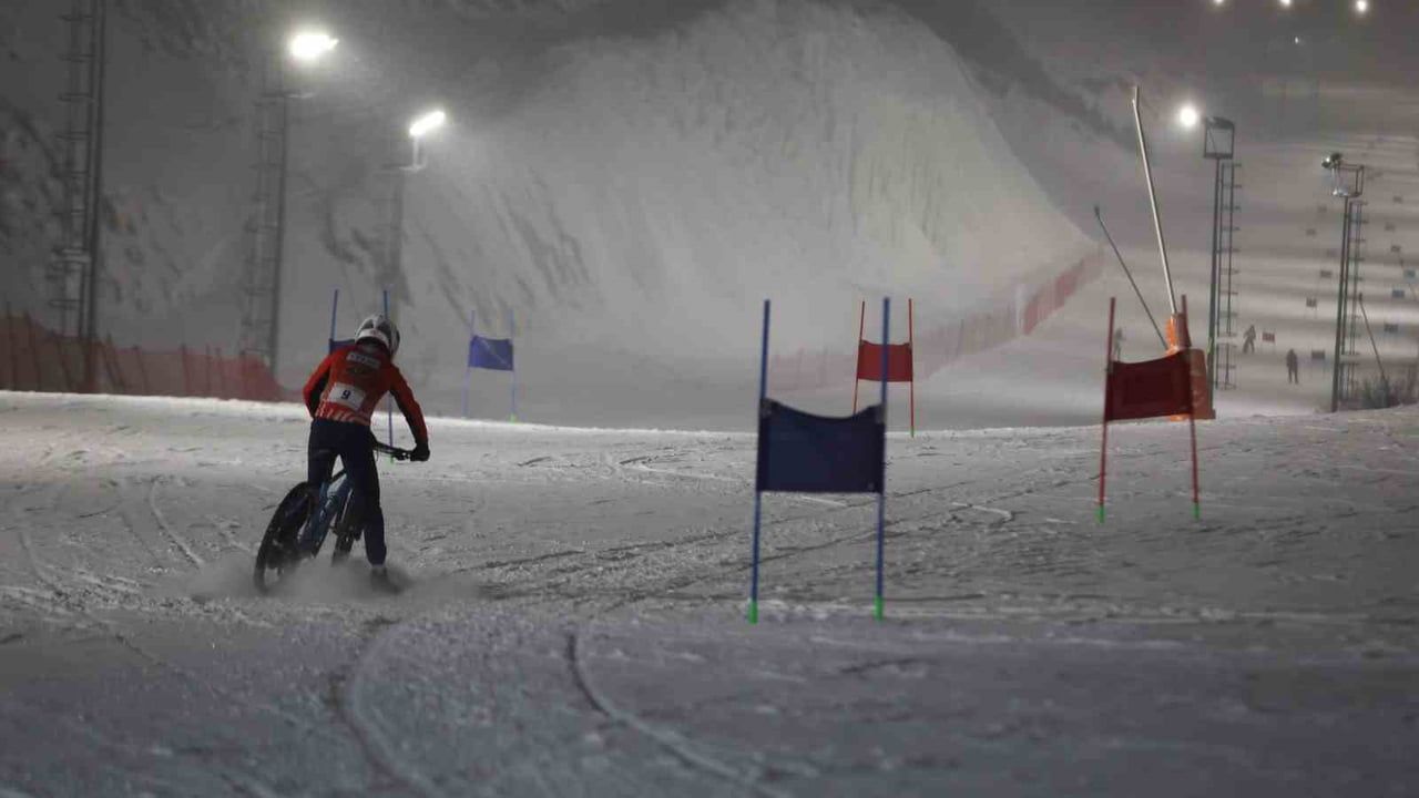 Snowbike Türkiye Dağ Bisikleti Şampiyonası Erzurum'da tamamlandı