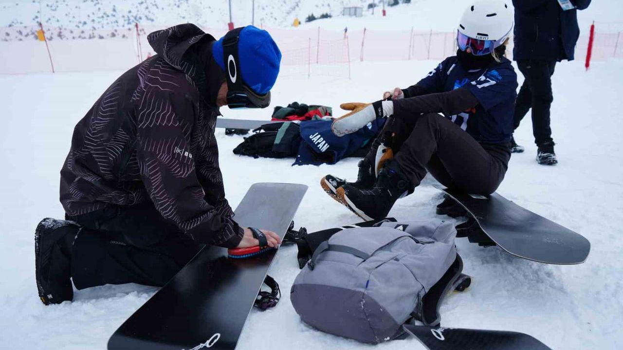 Snowboard Cross Avrupa Kupası Erzincan Ergan Dağı'nda düzenleniyor