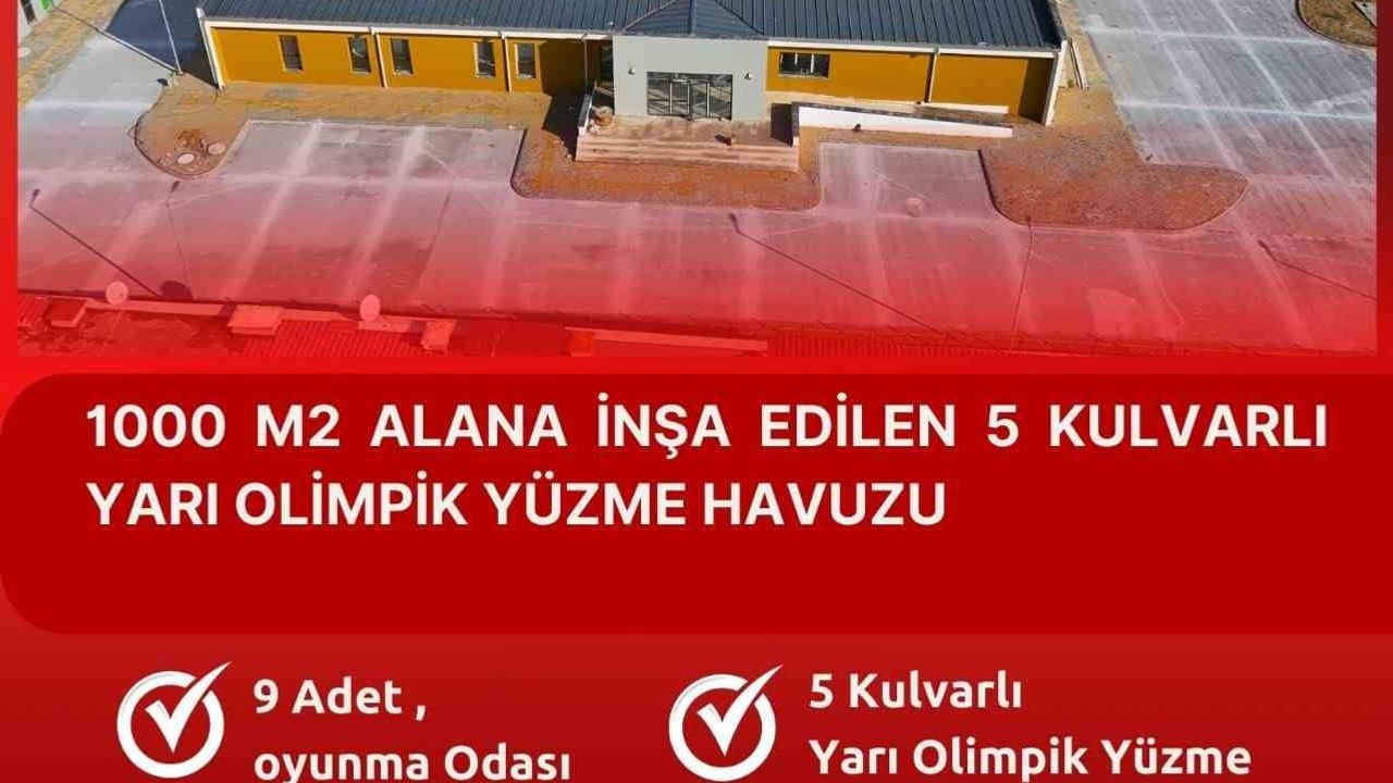 Söke Spor Kompleksi açılışa hazırlanıyor: Stadyum, yüzme havuzu ve gençlik merkeziyle ilçeye yatırım