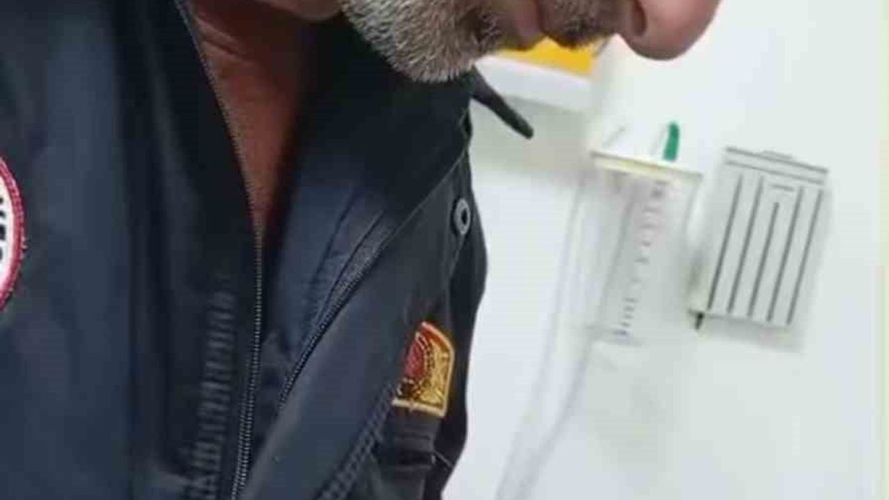 Solhan'da parmağında sıkışan yüzük itfaiye tarafından çıkarıldı