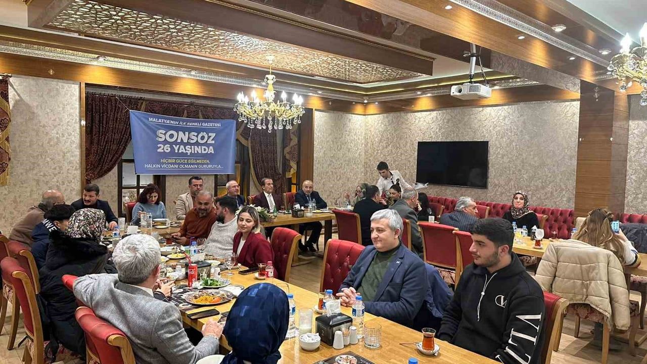 Sonsöz 26 yaşında: Malatya'nın ilk renkli gazetesi kutlandı