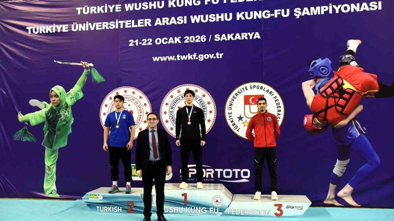SUBÜ, ÜNİLİG Wushu'da Tao-Lu Kadın Takımı ile Türkiye Şampiyonu Oldu