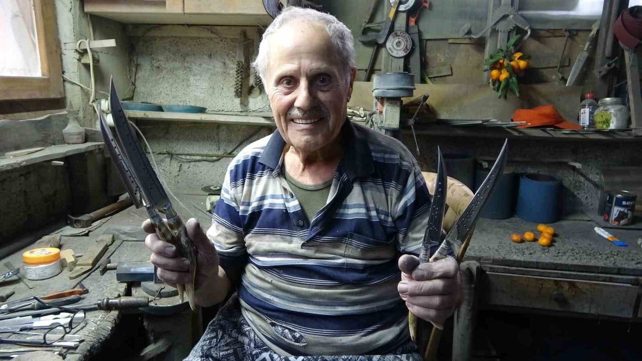 Sürmene kaması ustası Cengizhan Alpaslan: 72 yıllık ustalık ve mesleğin geleceği
