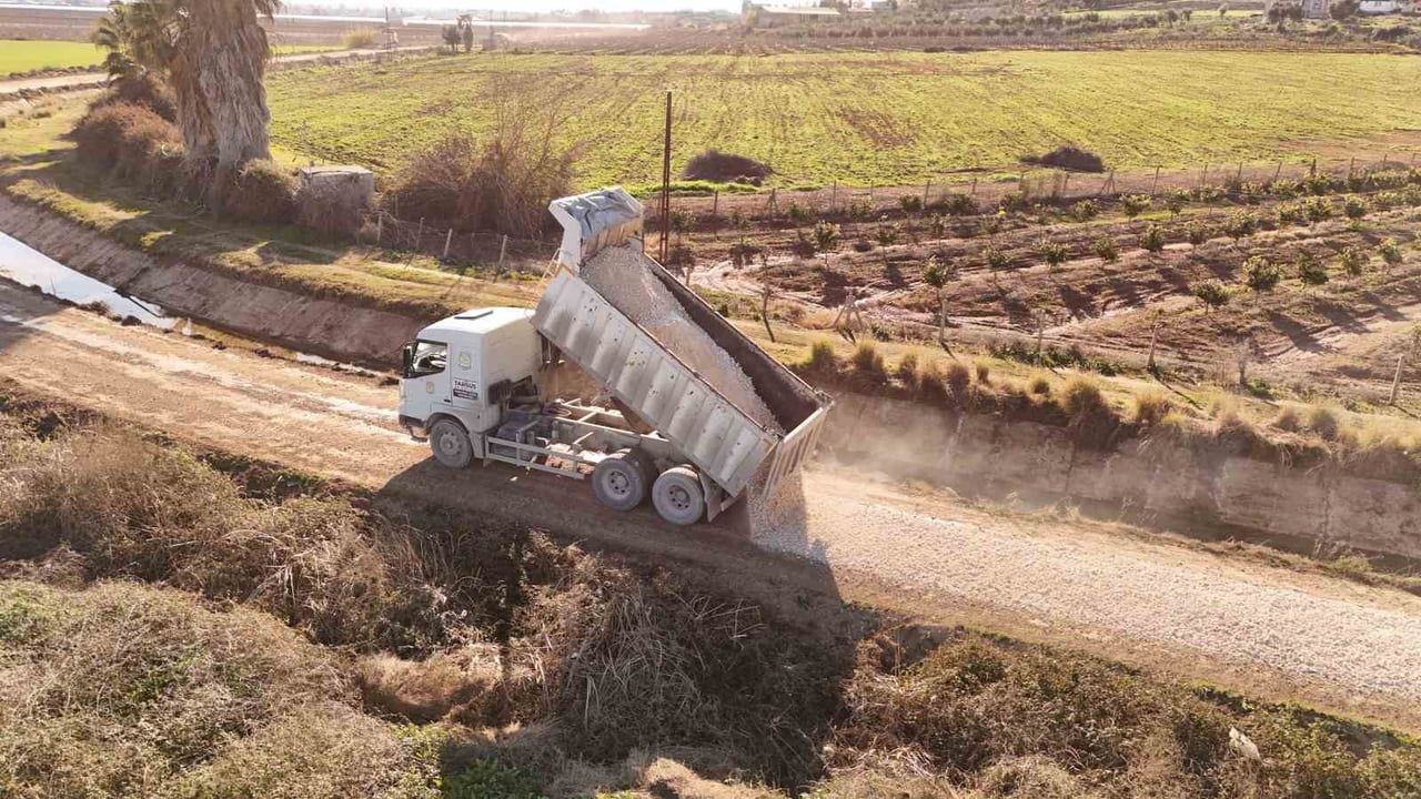 Tarsus Doğa Parkı'na Ulaşımı Sağlayan 4 bin 500 Metrelik Yol Yenilendi
