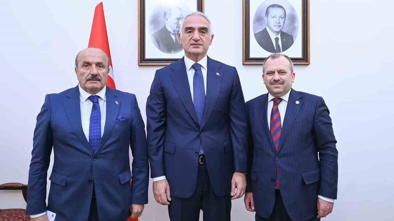 Taşköprü Başkanı Arslan, Bakan Ersoy’a Pompeipolis ve Kültürel Miras Projelerini Anlattı