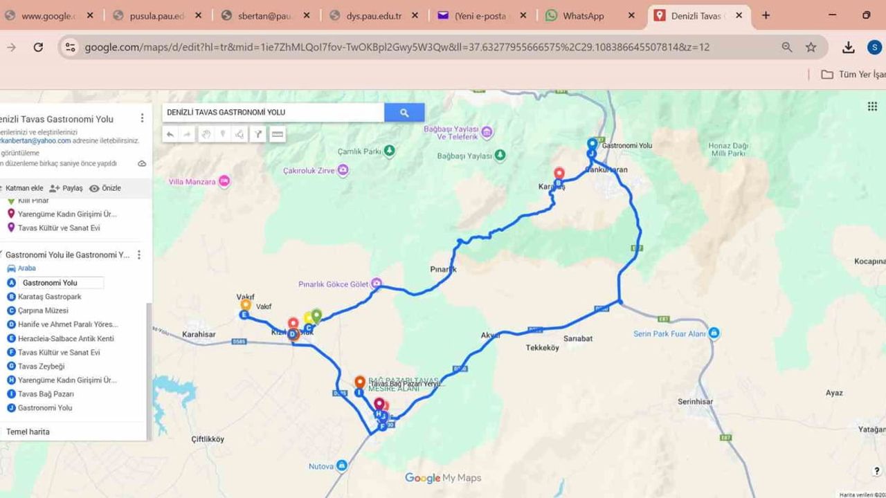 Tavas'ta 'Yeryüzü Pazarı' kurulması için başvuru yapıldı