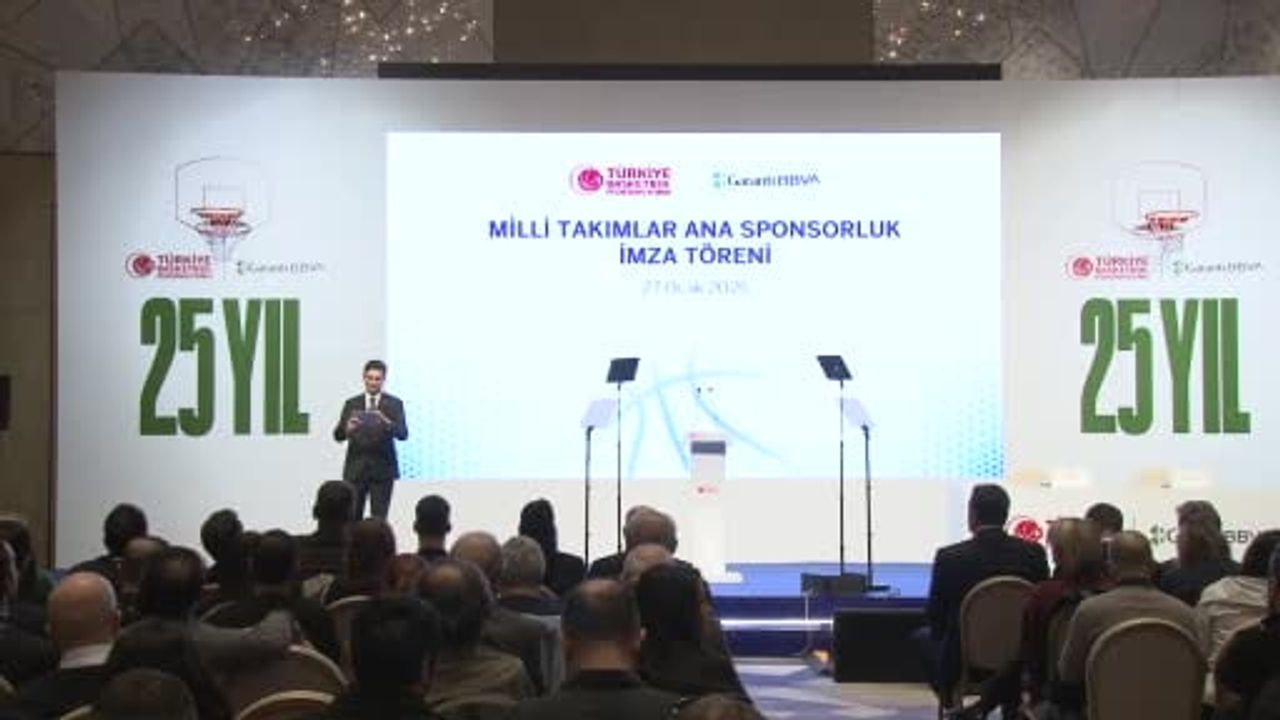 TBF ile Garanti BBVA arasında 'Milli Takımlar' Forma ve Ana Sponsorluk Anlaşması İmzalandı