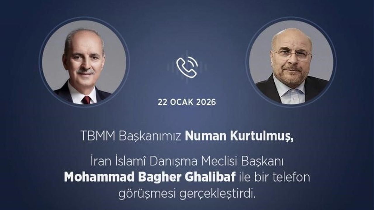 TBMM Başkanı Kurtulmuş, İran Meclis Başkanı Ghalibaf ile telefonda görüştü — Taziye ve PAB daveti
