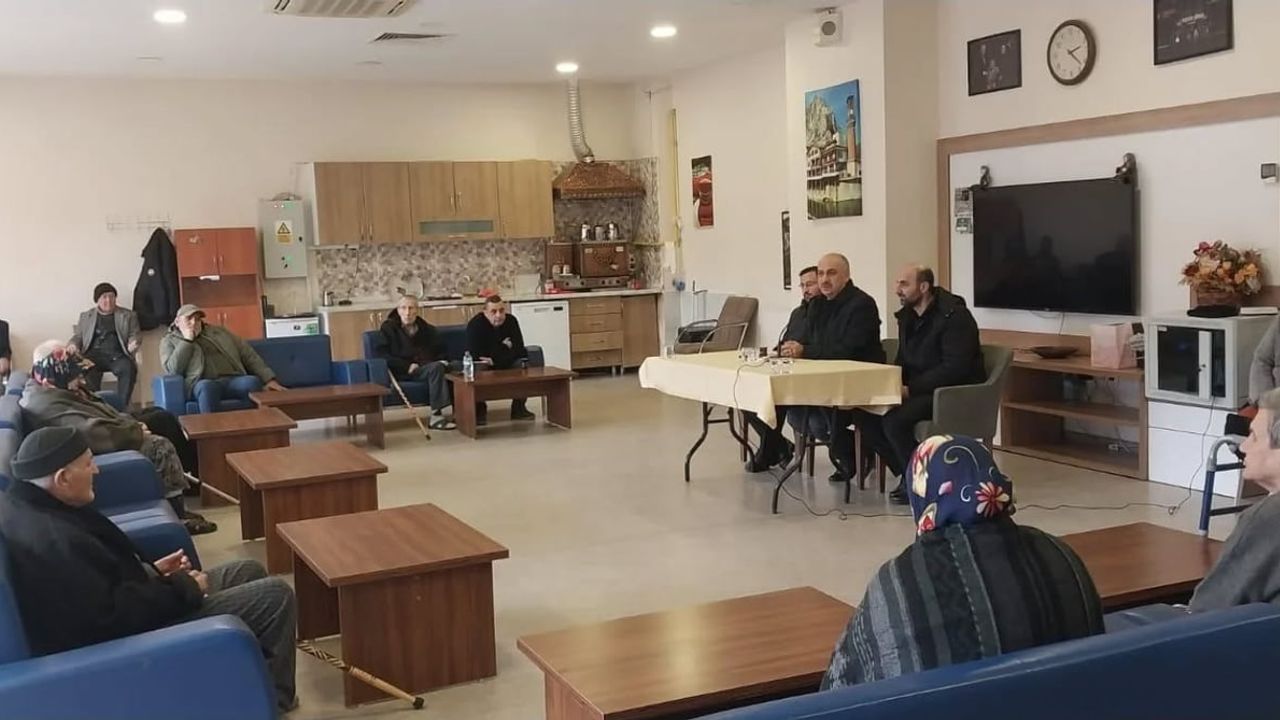 Tepebaşı Müftülüğü Safiye Gönül Bayar Huzurevi’ni ziyaret etti