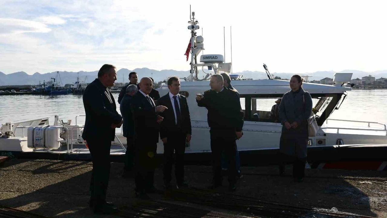 Terme'de Sahil Güvenlik Karakolu ve Yüzen Karakol Yerinde İncelendi; Hizmete Mayıs 2026'da Başlanması Planlanıyor