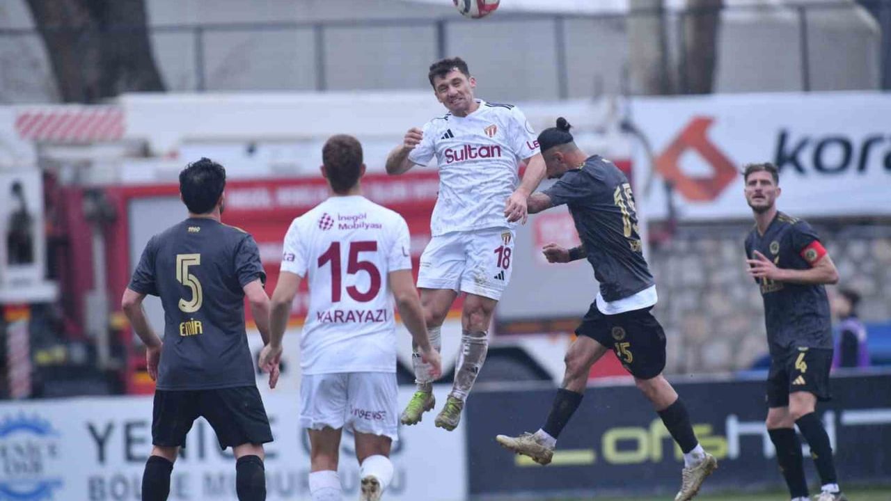 TFF 2. Lig Beyaz Grup 20. Hafta: Sultan Su İnegölspor 1-1 Batman Petrolspor