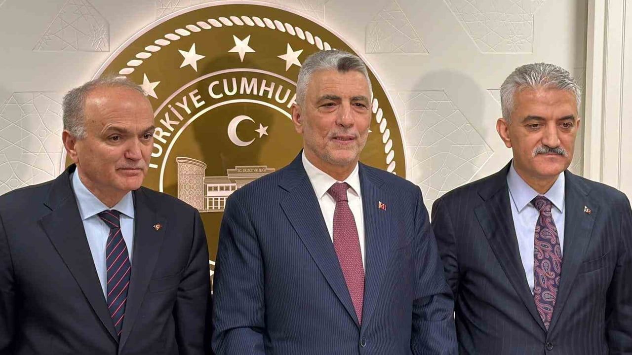 Ticaret Bakanı Ömer Bolat Düzce'de: Esnaf Ziyaretleri ve 100 milyon lira Finansman Desteği