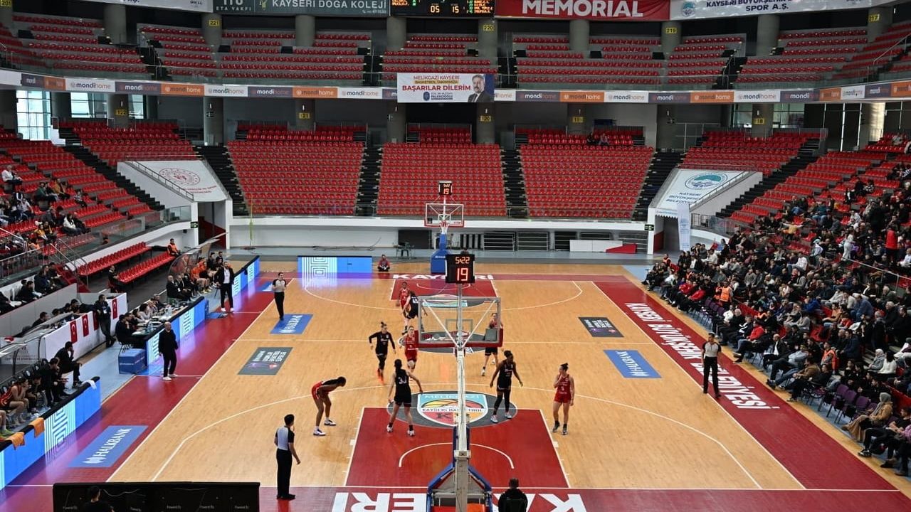 TKBL: ÇBK Mersin 98-68 Melikgazi Kayseri Basket'i yendi