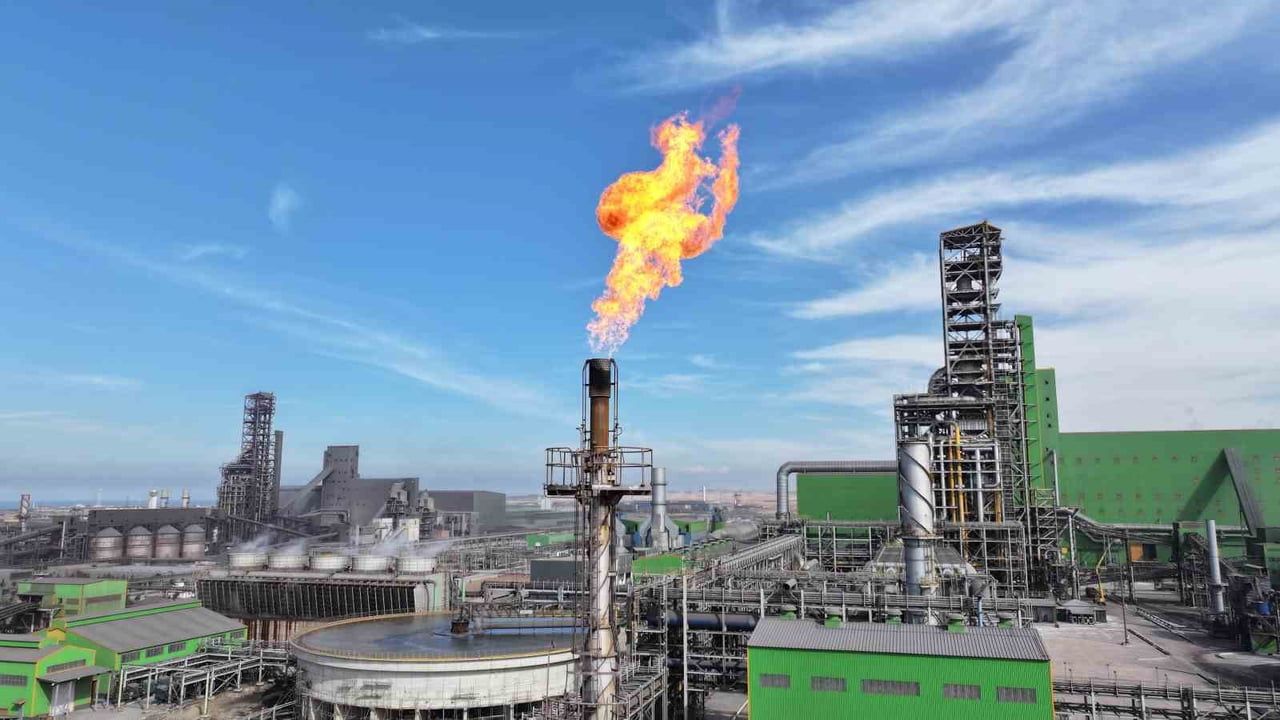 Tosyalı, Cezayir’de 2,43 milyon tonluk üretimle DRI dünya rekoru kırdığını açıkladı